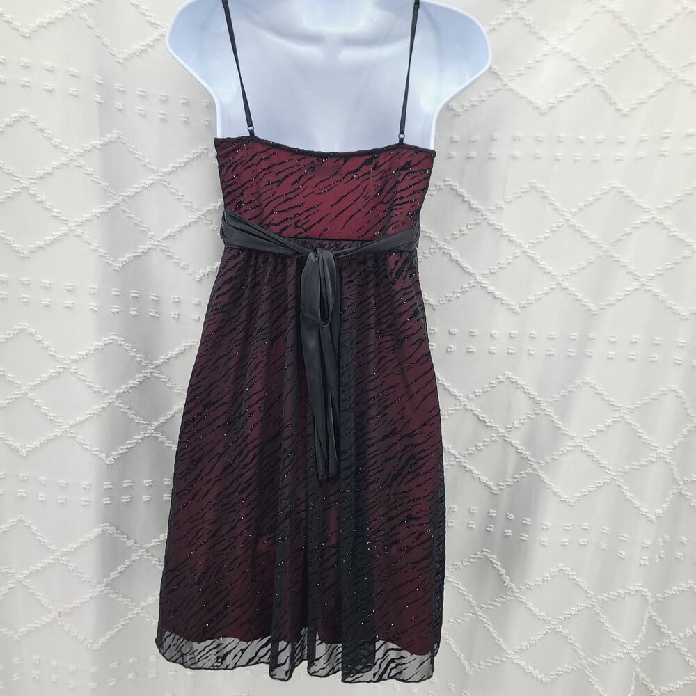 Ruby Rox Vintage Y2K Sparkling Fairy grunge dress SZ Small whimsigoth Party Red - Picture 8 of 12